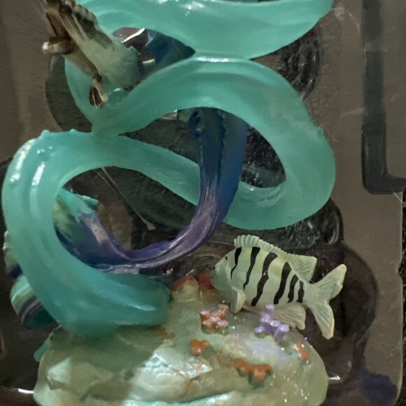 BNWT Disney The Little Mermaid Ariel with Flounder Live Action Film Ornament - Picture 7 of 8